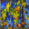 Autumn Podcast in a Window